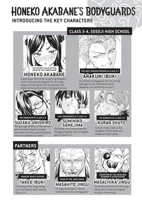 Read Honeko Akabane's Bodyguards  9 Page 4 in English