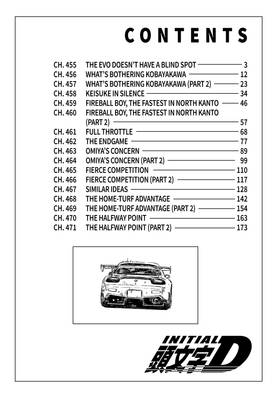 Read Initial D  34 Page 4 in English