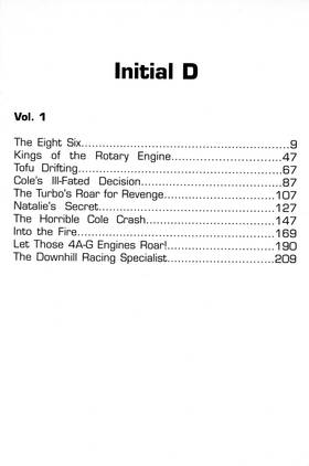 Read Initial D  1 Page 7 in English