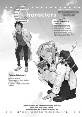 Read Interviews with Monster Girls  8 Page 4 in English