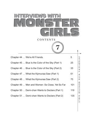 Read Interviews with Monster Girls  7 Page 6 in English