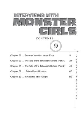 Read Interviews with Monster Girls  9 Page 6 in English