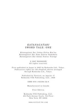 Read KATANAGATARI  1 Page 3 in English
