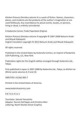 Read Kitchen Princess Omnibus  4 Page 4 in English