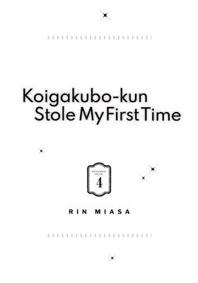 Read Koigakubo-kun Stole My First Time  4 Page 3 in English