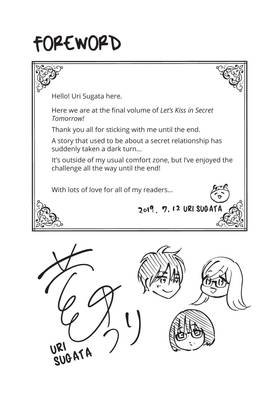 Read Let's Kiss in Secret Tomorrow  3 Page 8 in English