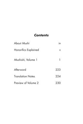 Read Mushishi  1 Page 5 in English