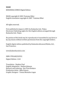 Read NOiSE  1 Page 4 in English