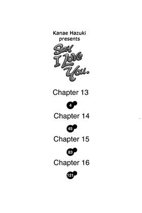 Read Say I Love You.  4 Page 4 in English