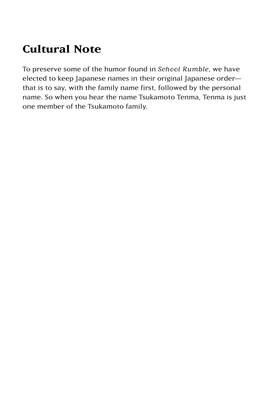 Read School Rumble  2 Page 5 in English
