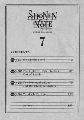Read Shonen Note: Boy Soprano  7 Page 3 in English