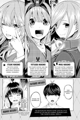 Read The Quintessential Quintuplets  4 Page 5 in English