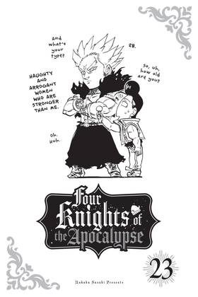 Read The Seven Deadly Sins: Four Knights of the Apocalypse  23 Page 3 in English