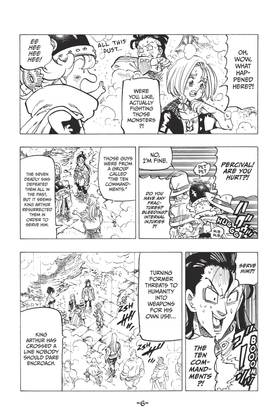 Read The Seven Deadly Sins: Four Knights of the Apocalypse  9 Page 8 in English