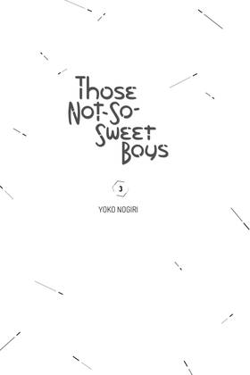 Read Those Not-So-Sweet Boys  3 Page 3 in English