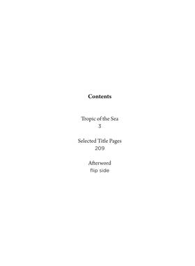 Read Tropic of the Sea  1 Page 4 in English