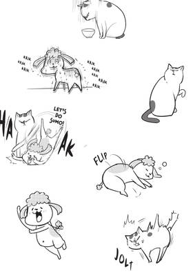 Read With a Dog AND a Cat, Every Day is Fun  3 Page 3 in English