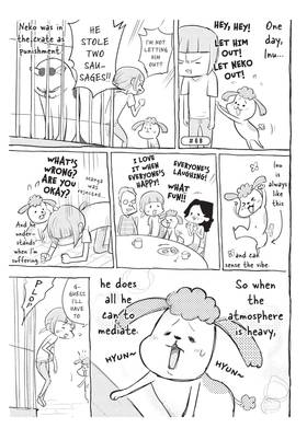 Read With a Dog AND a Cat, Every Day is Fun  3 Page 9 in English