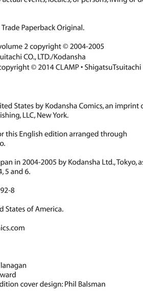 Read xxxHOLiC Omnibus  2 Page 6 in English