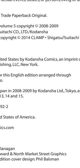 Read xxxHOLiC Omnibus  5 Page 6 in English