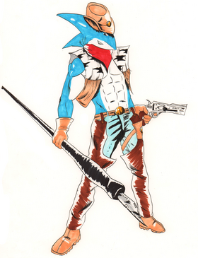Read Cowboy Shark  1 Page 3 in English