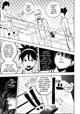 Read Blue Screen  1 Page 9 in English