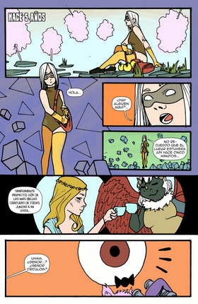 Read Geeky: La señorita violenta  1 Page 2 in Spanish