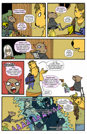 Read Geeky: La señorita violenta  1 Page 8 in Spanish