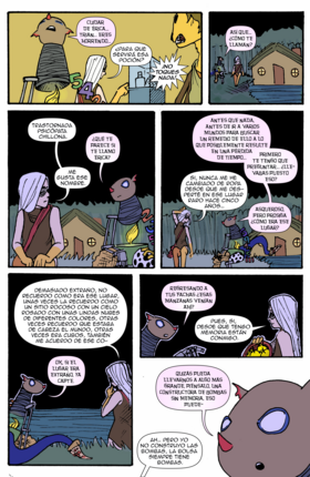 Read Geeky: La señorita violenta  1 Page 9 in Spanish