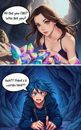 Read Cave Life  1 Page 3 in English