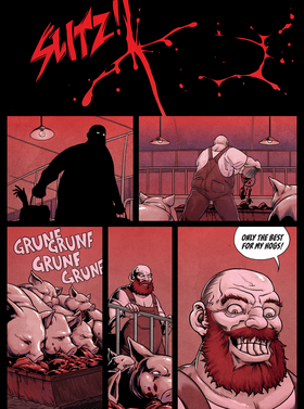 Read Golden Pork by Árni Beck Gunnarsson and Bjørk Matias Friis  1 Page 6 in English