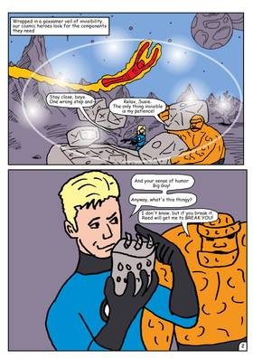 Read Awesome Fantastic Four  1 Page 3 in English