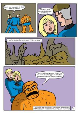 Read Awesome Fantastic Four  1 Page 8 in English