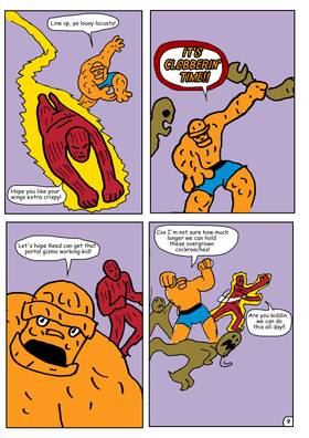 Read Awesome Fantastic Four  1 Page 10 in English