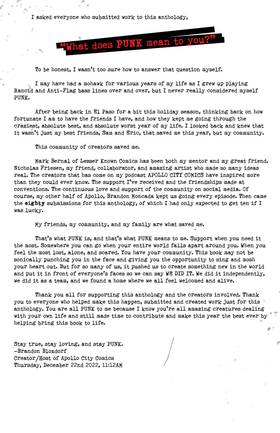 Read ...And Out Come The Comics - A Punk Rock Anthology  1 Page 3 in English