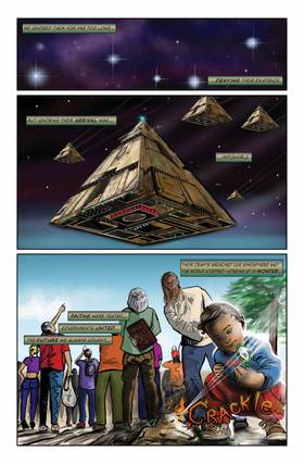 Read Outer Spaced  1 Page 3 in English