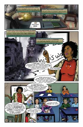 Read Outer Spaced  1 Page 6 in English
