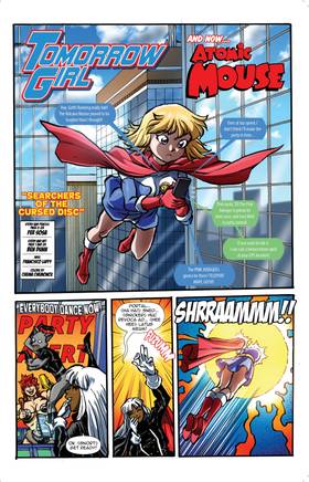 Read TOMORROW GIRL x ATOMIC MOUSE #1  1 Page 3 in English