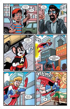 Read TOMORROW GIRL x ATOMIC MOUSE #1  1 Page 4 in English