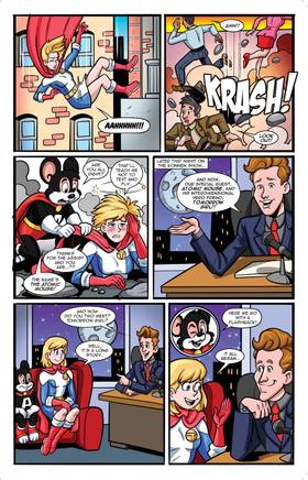 Read TOMORROW GIRL x ATOMIC MOUSE #1  1 Page 5 in English