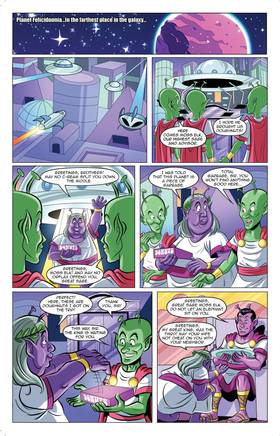 Read TOMORROW GIRL x ATOMIC MOUSE #1  1 Page 6 in English