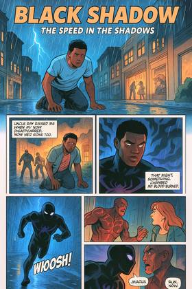 Read Black Shadow  1 Page 2 in English