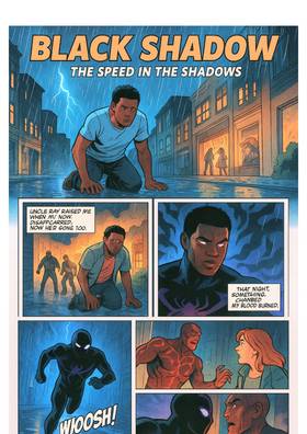 Read Black Shadow  1 Page 2 in English