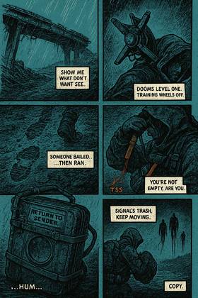 Read Dead Freight: A Death Stranding fan Comic  1 Page 3 in English