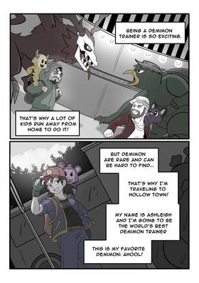 Read DemiMon: Hollow Town Syndrome  1 Page 1 in English