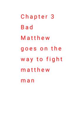 Read The adventures of matthew man issue 1  20 Page 1 in English