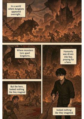 Read THE CLEANER: and the mysteries of the dark book   1 Page 3 in English