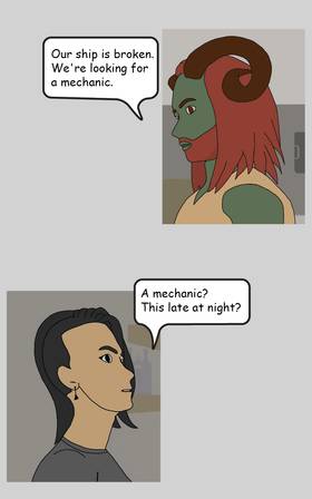 Read Cosmic Tavern  1 Page 10 in English