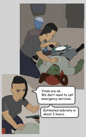 Read Cosmic Tavern  4 Page 3 in English