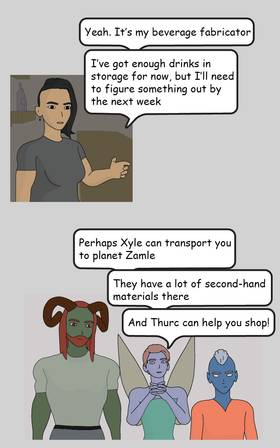 Read Cosmic Tavern  5 Page 8 in English